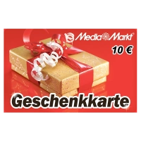 Media Markt Geschenkkarte 10 €
